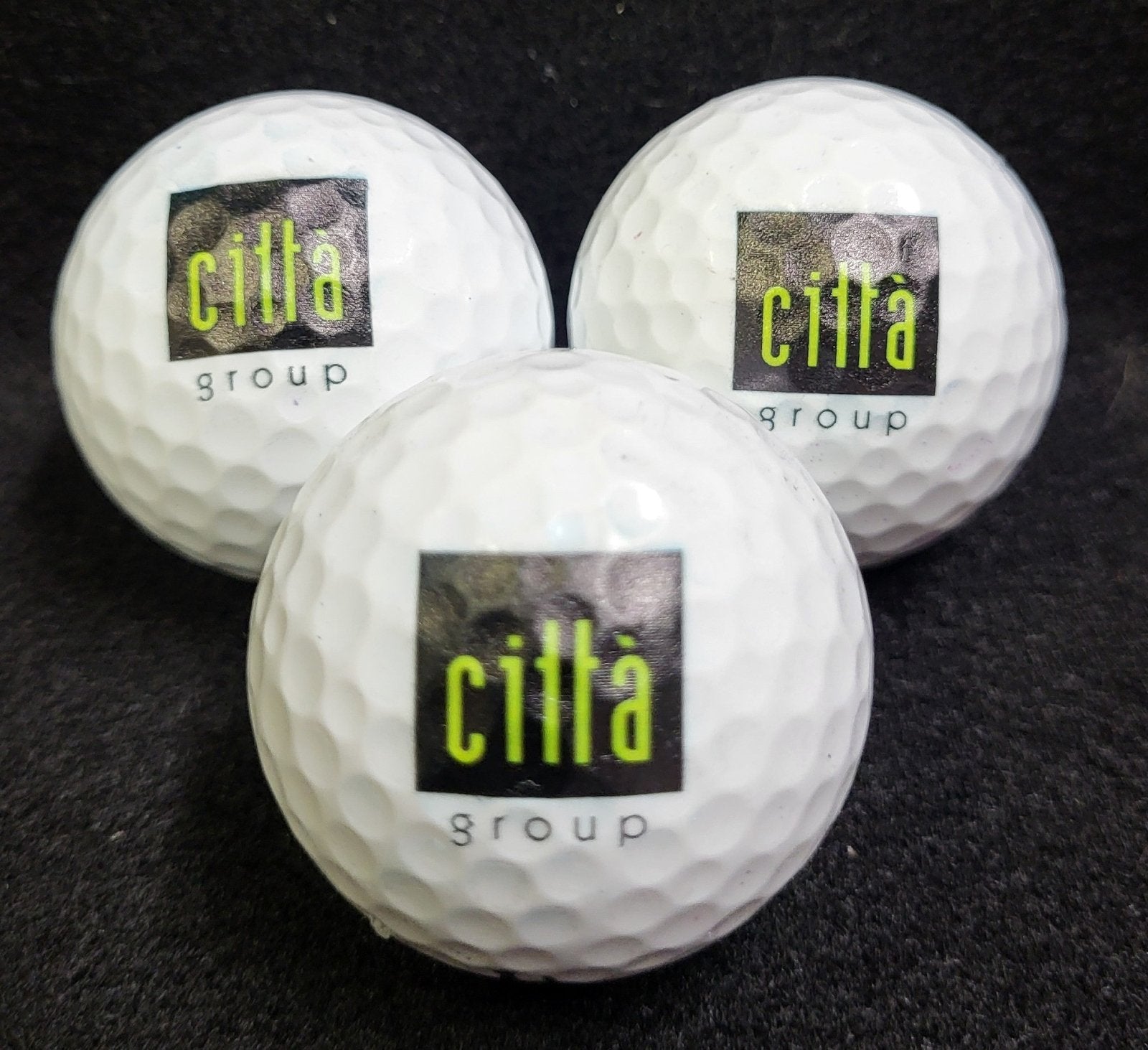 Custom Golf Balls (Pack of 3)--MiniMaxCreative