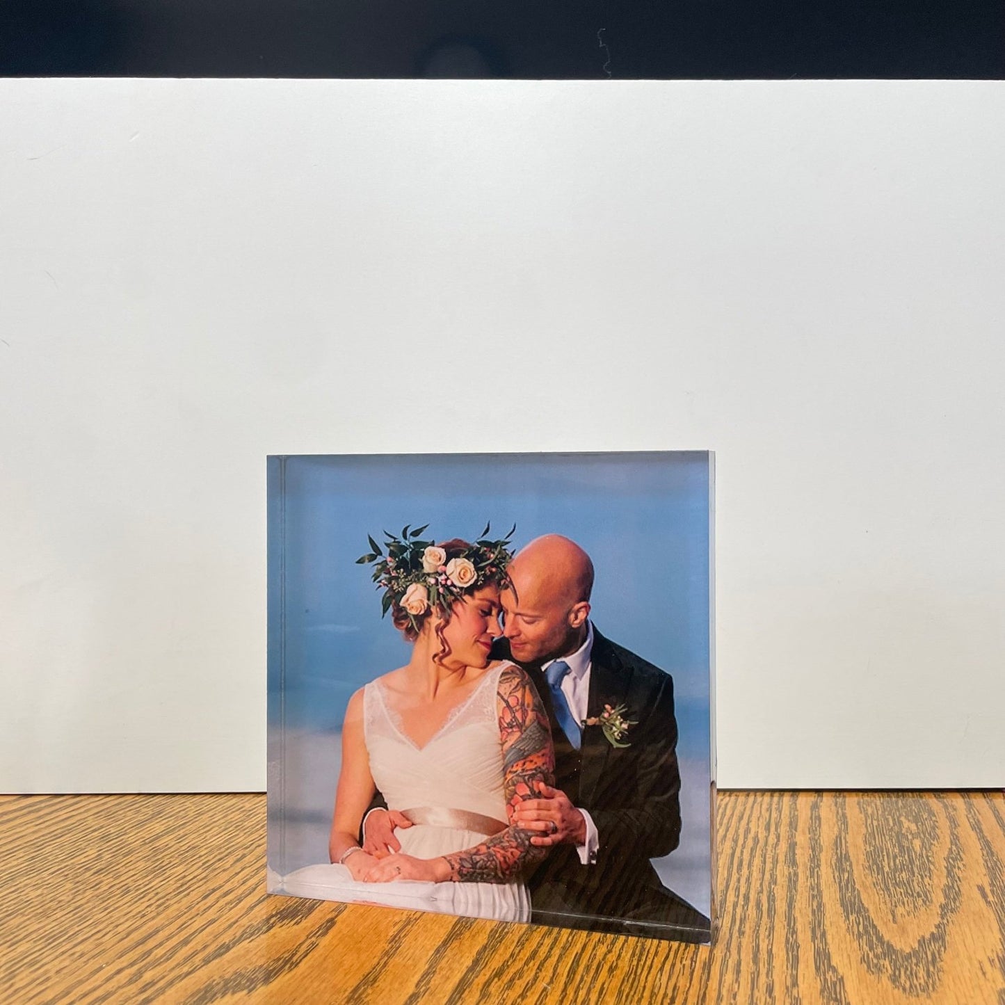 Personalized Acrylic Block Plaque with Custom Photo--MiniMaxCreative