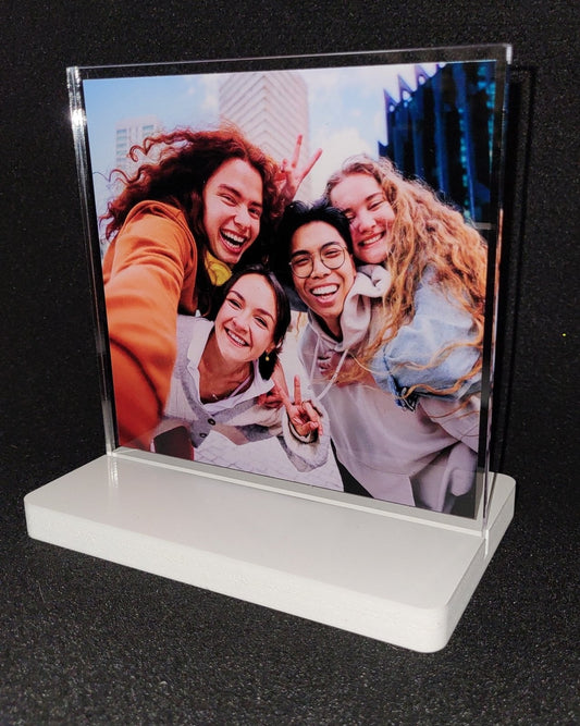 Personalized Acrylic Photo with PVC Base-Personalized Acrylic Photo Blocks-MiniMaxCreative